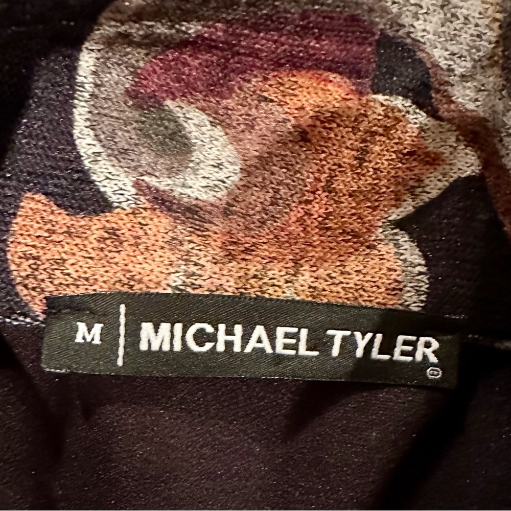 Michael Tyler Collection Patterned Button-Front W… - image 7